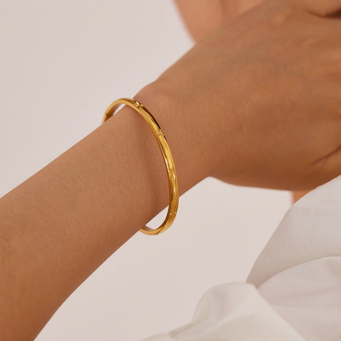 Bratara inox cu stelute incrustate [7]