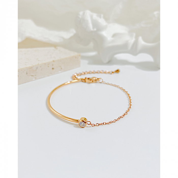 Bratara inox cu zirconiu [3]