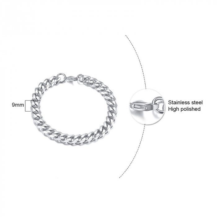 Bratara inox cubaneza de 9 mm [4]