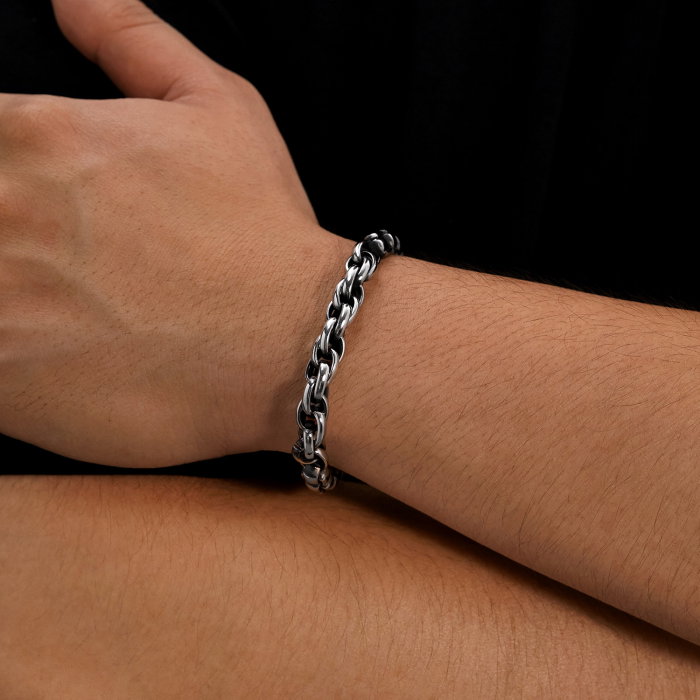 Bratara inox Duo – Echilibru intre Forta si Eleganta [11]