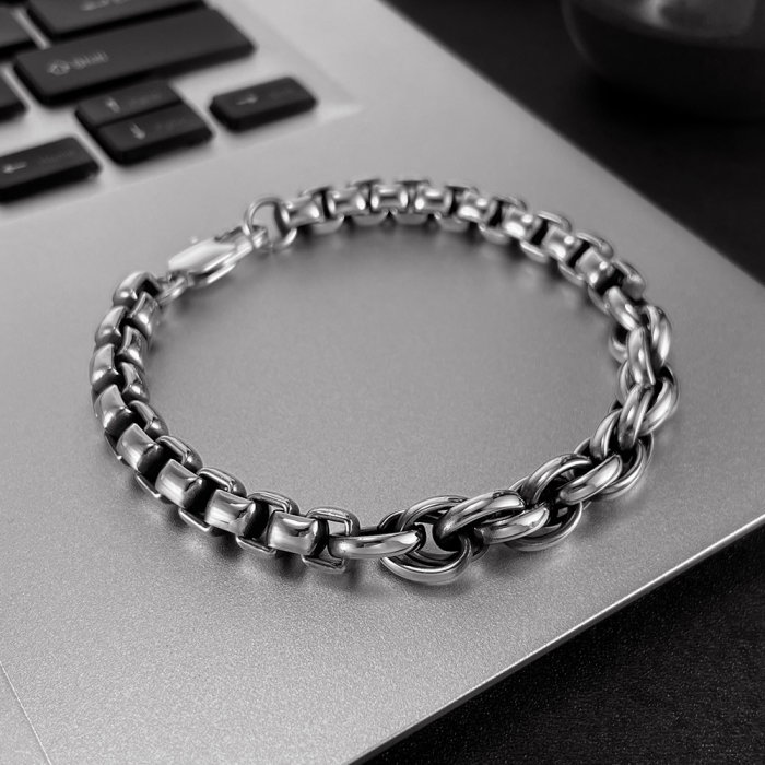 Bratara inox Duo – Echilibru intre Forta si Eleganta [14]