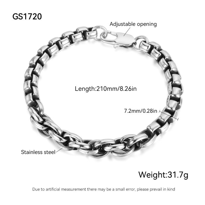 Bratara inox Duo – Echilibru intre Forta si Eleganta [9]