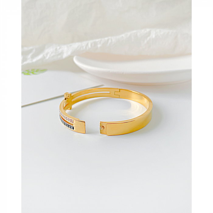 Bratara inox Elegance cu zirconii [7]