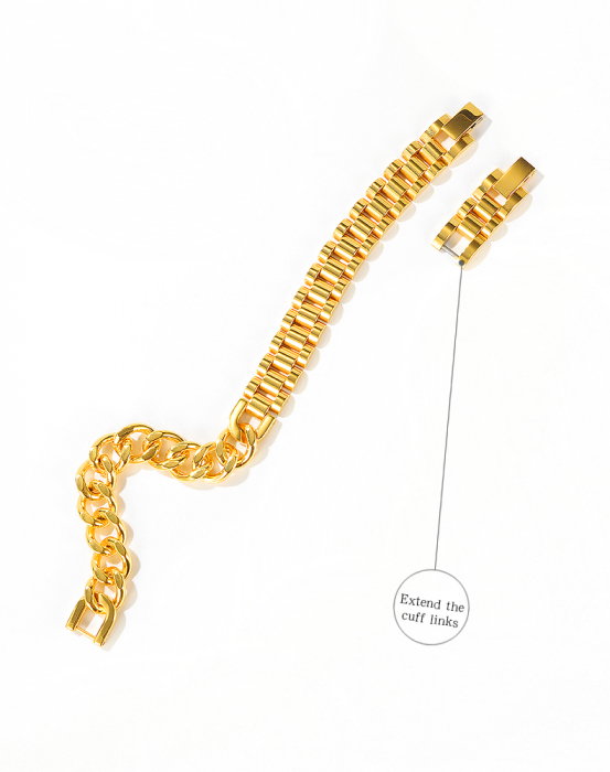 Bratara inox Hip Hop [3]