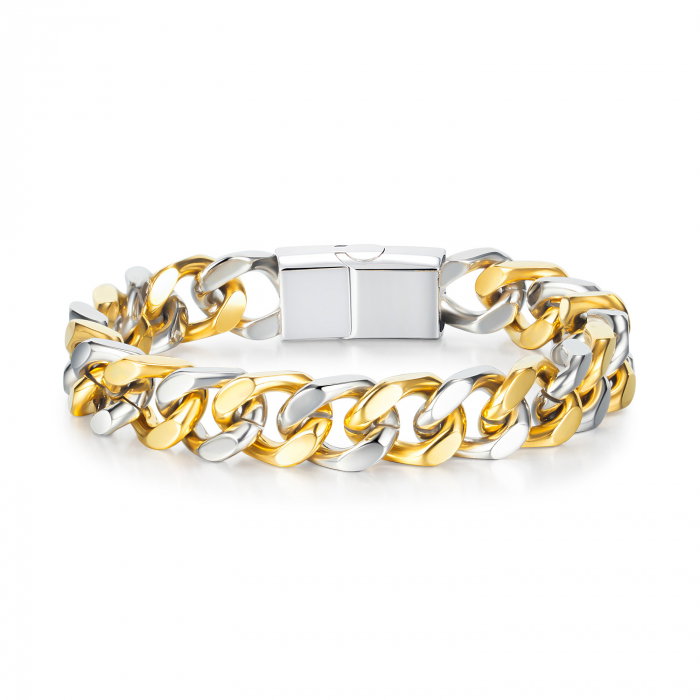 Bratara inox in doua tonuri [1]