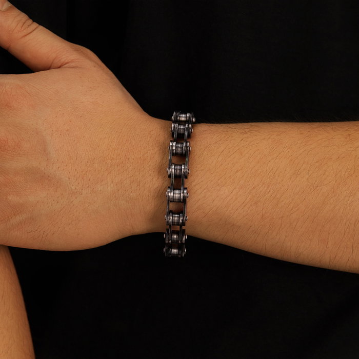 Bratara inox Lant Moto – Simbol al Fortei si Libertatii [5]