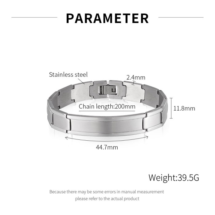 Bratara inox Minimal – Eleganta si Masculinitate [8]