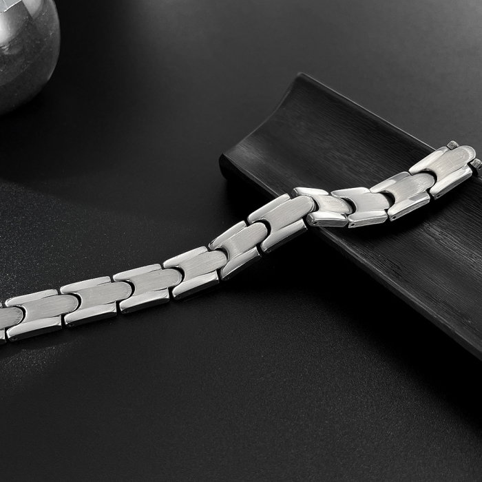 Bratara inox Minimal – Eleganta Simpla si Masculina [3]