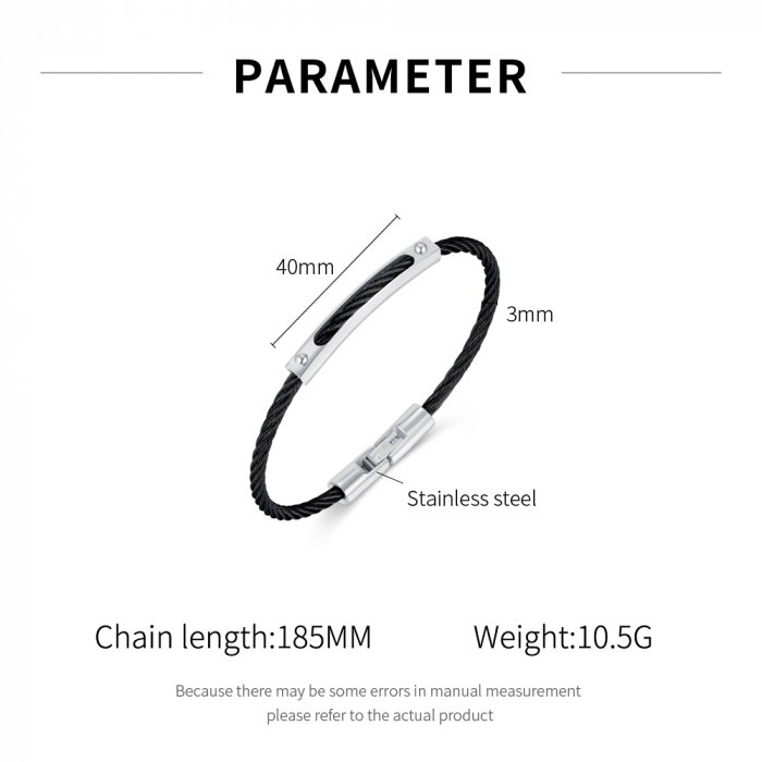Bratara inox minimalista [3]