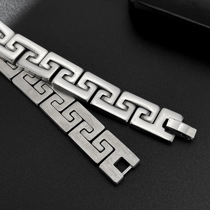 Bratara inox Model Grecesc – Simbol al Puterii si Echilibrului [13]