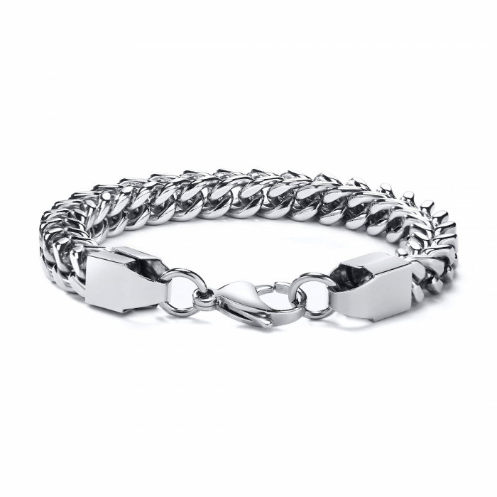 Bratara inox model sarpe 8 mm [5]