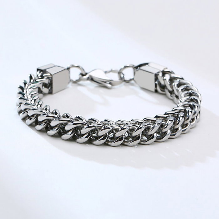 Bratara inox model sarpe 8 mm [4]