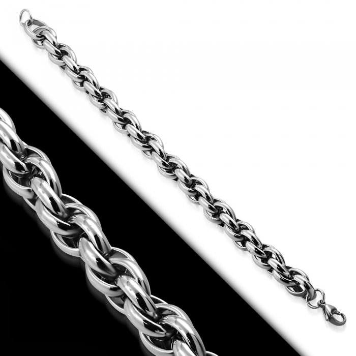 Bratara inox model sfoara 24 cm lungime [2]