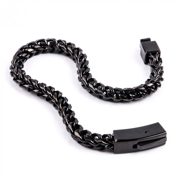 Bratara inox neagra [3]