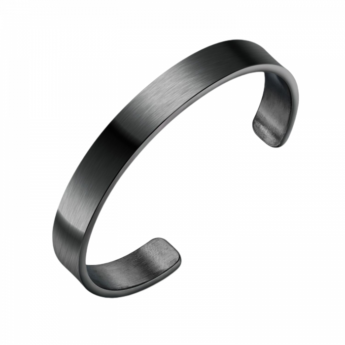 Bratara inox neagra fixa - BeSpecial.ro - BZTF0011 - GH966H