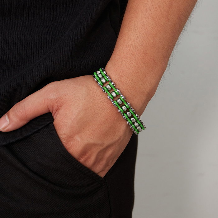 Bratara inox MOTO [2]