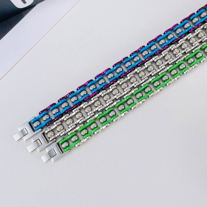 Bratara inox MOTO [7]