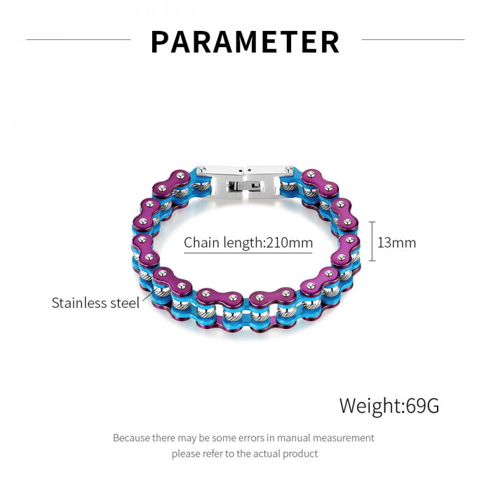 Bratara inox MOTO [6]