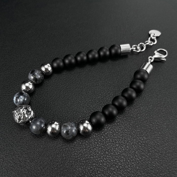 Bratara inox reglabila cu cap de tigru [13]