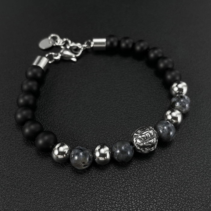 Bratara inox reglabila cu cap de tigru [9]