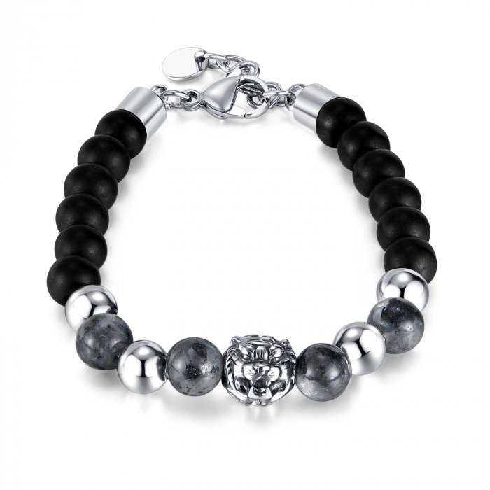 Bratara inox reglabila cu cap de tigru [1]