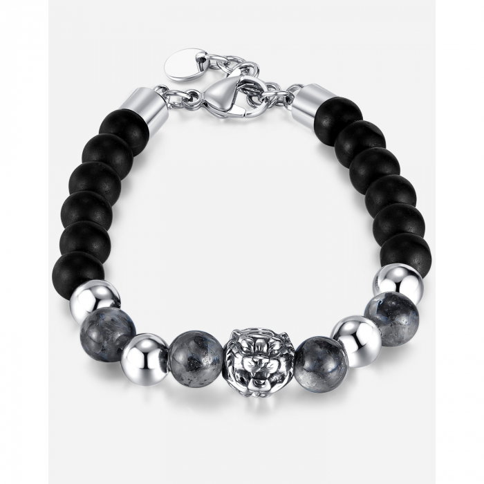 Bratara inox reglabila cu cap de tigru [15]