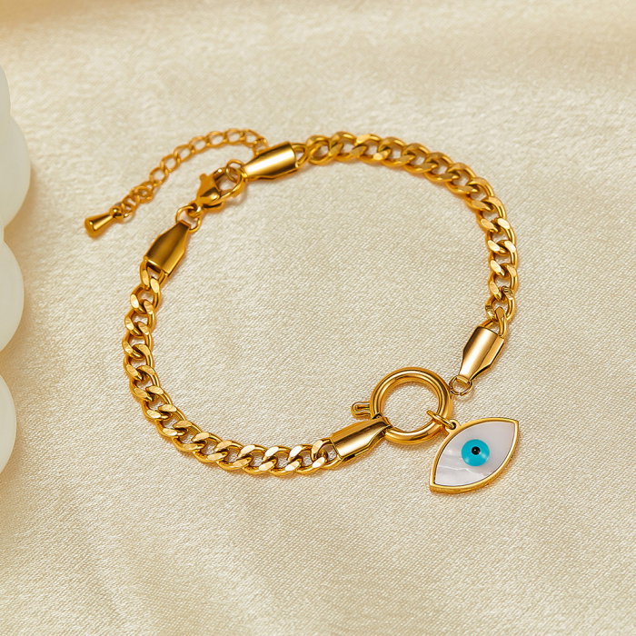 Bratara inox reglabila cu Ochi de Deochi [7]