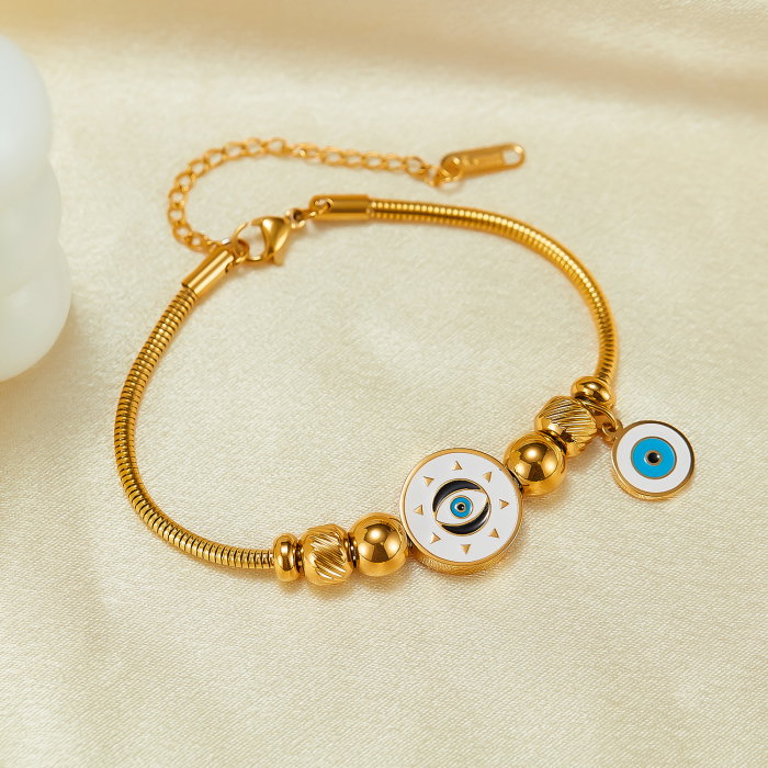 Bratara inox reglabila cu Ochi de Deochi [11]