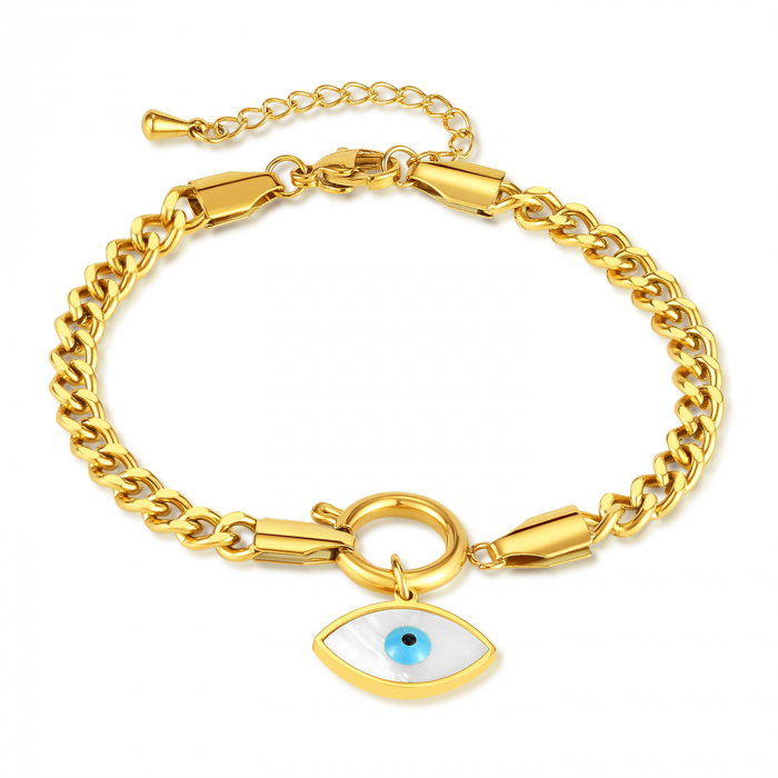 Bratara inox reglabila cu Ochi de Deochi [1]