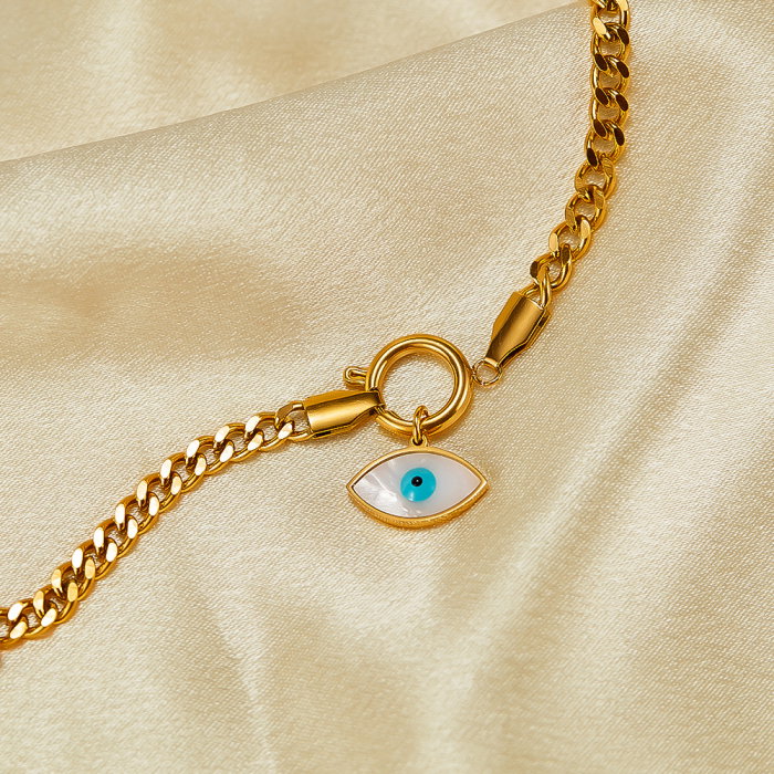 Bratara inox reglabila cu Ochi de Deochi [12]