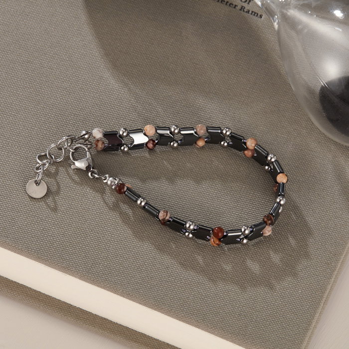 Bratara inox reglabila cu ochi de tigru [3]