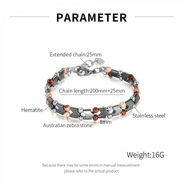 Bratara inox reglabila cu ochi de tigru [5]