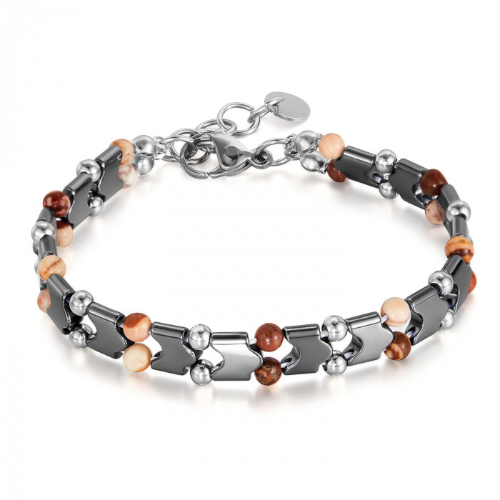 Bratara inox reglabila cu ochi de tigru [1]