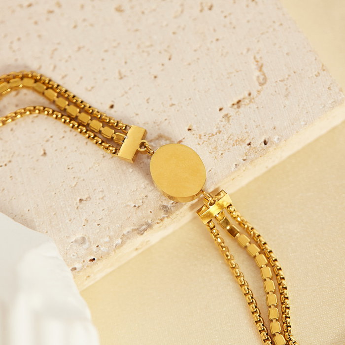 Bratara inox reglabila Elegance cu Zirconii [11]