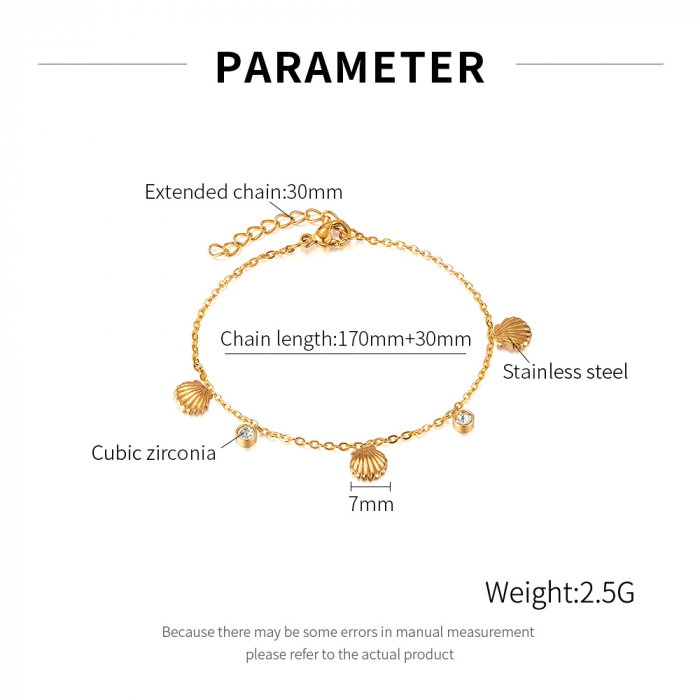 Bratara inox reglabila scoici si zirconii [5]