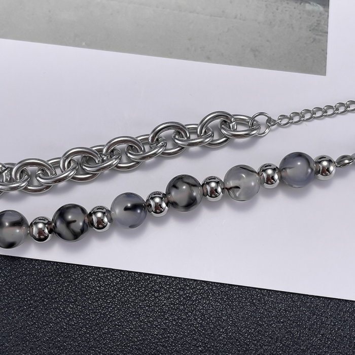 Bratara inox reglabila unisex cu Dragonstone [3]