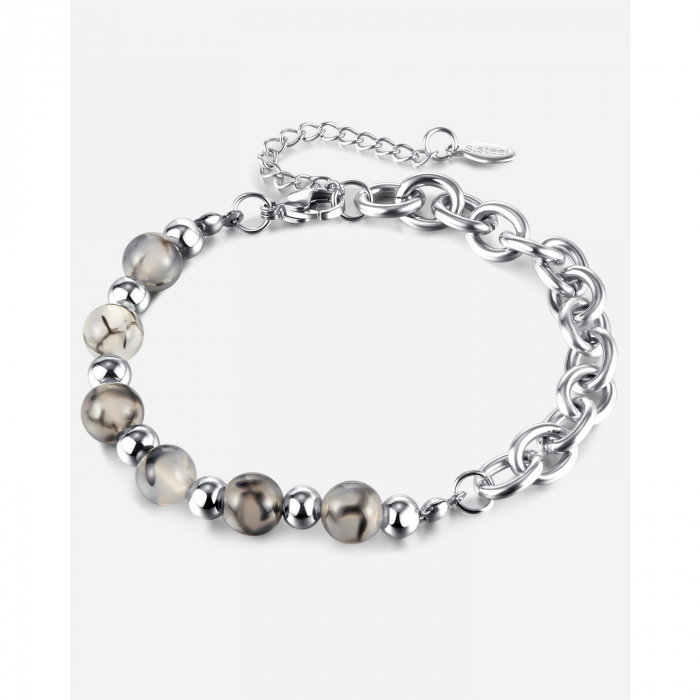 Bratara inox reglabila unisex cu Dragonstone [15]