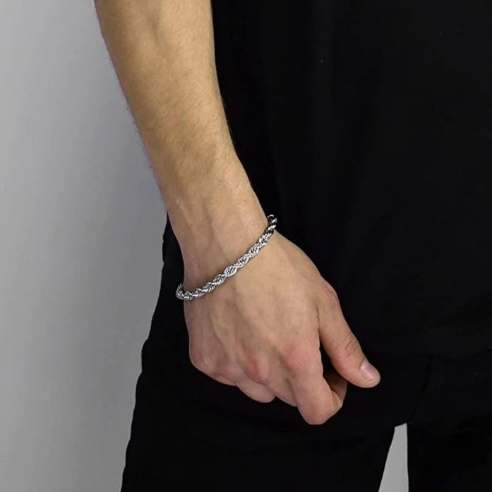 Bratara inox tip franghie de 5 mm [3]