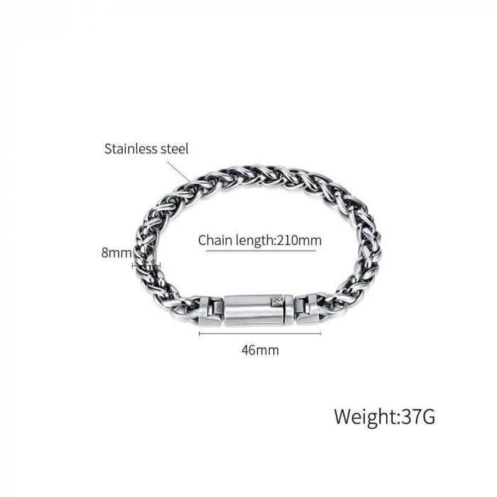 Bratara inox tip spic 8 mm [6]