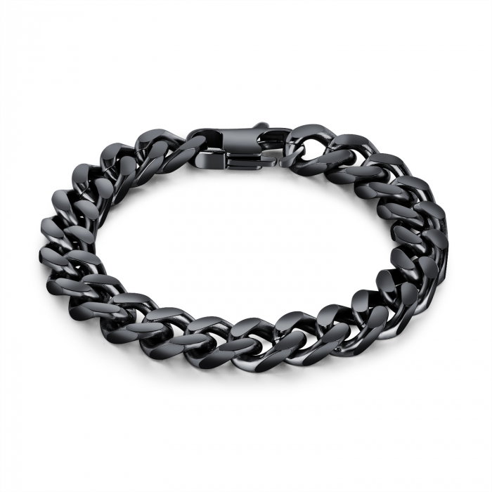 Bratara neagra inox de 10 mm [1]