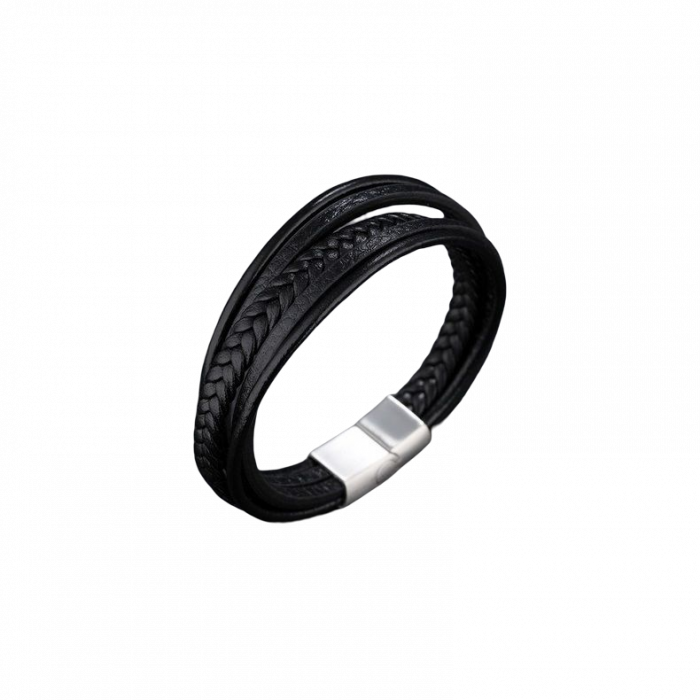 Bratara piele naturala cu inchizatoare din inox [1]