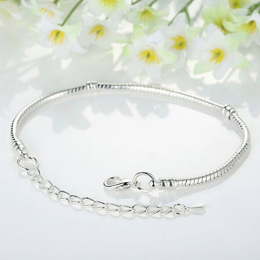 Bratara placata cu argint pentru talismane [2]