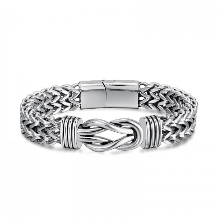 Bratara plata din inox Suflete Pereche [1]