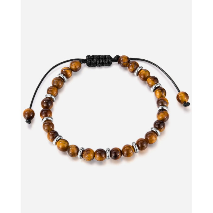 Bratara reglabila cu Ochi de Tigru si inele argintii – Energie si Echilibru [13]