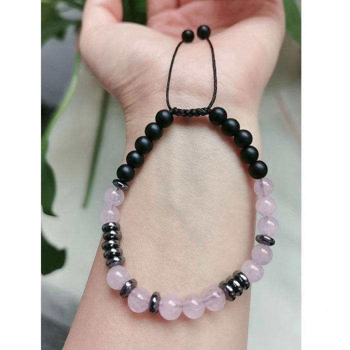 Bratara reglabila cu pietre semipretioase BLA181 [4]