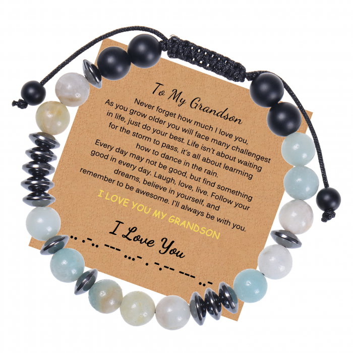 Bratara reglabila cu pietre semipretioase BLA182 [5]