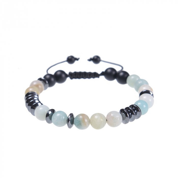 Bratara reglabila cu pietre semipretioase BLA182 [1]