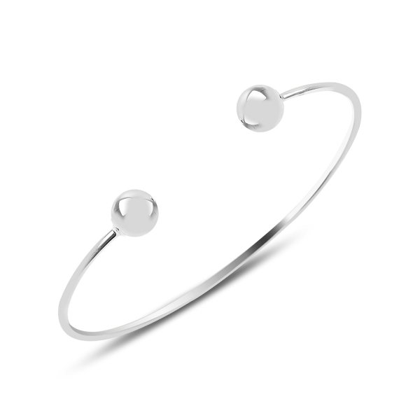 Bratara reglabila din argint 925 cu bilute BTU0077 [1]