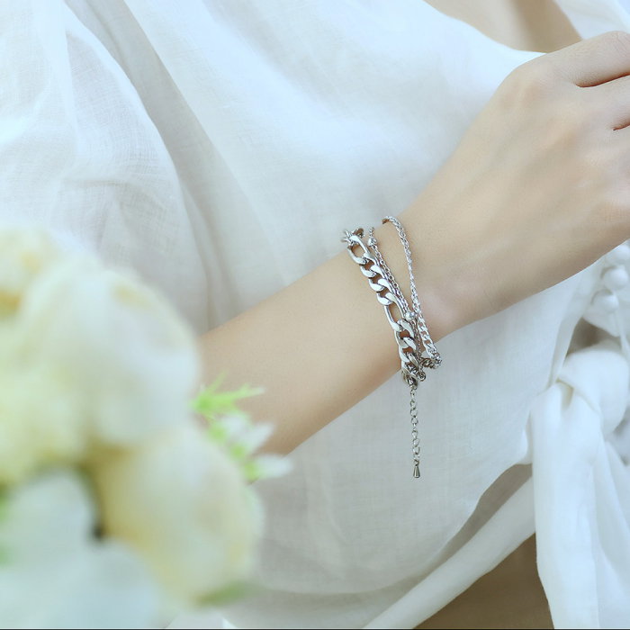 Bratara reglabila tripla din inox [9]