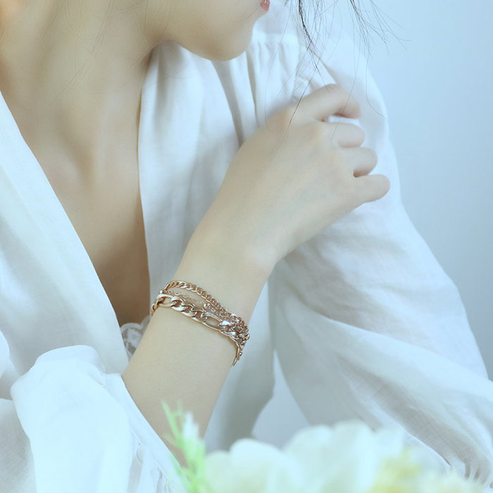 Bratara reglabila tripla din inox [2]